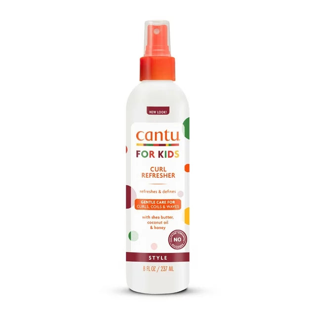 Cantu Kids Spray Ravvivante per Ricci, Onde e Capelli Afroricci 237ml