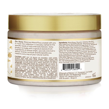 African Pride Moisture Miracle Moroccan Clay & Shea Butter Masque 340gr