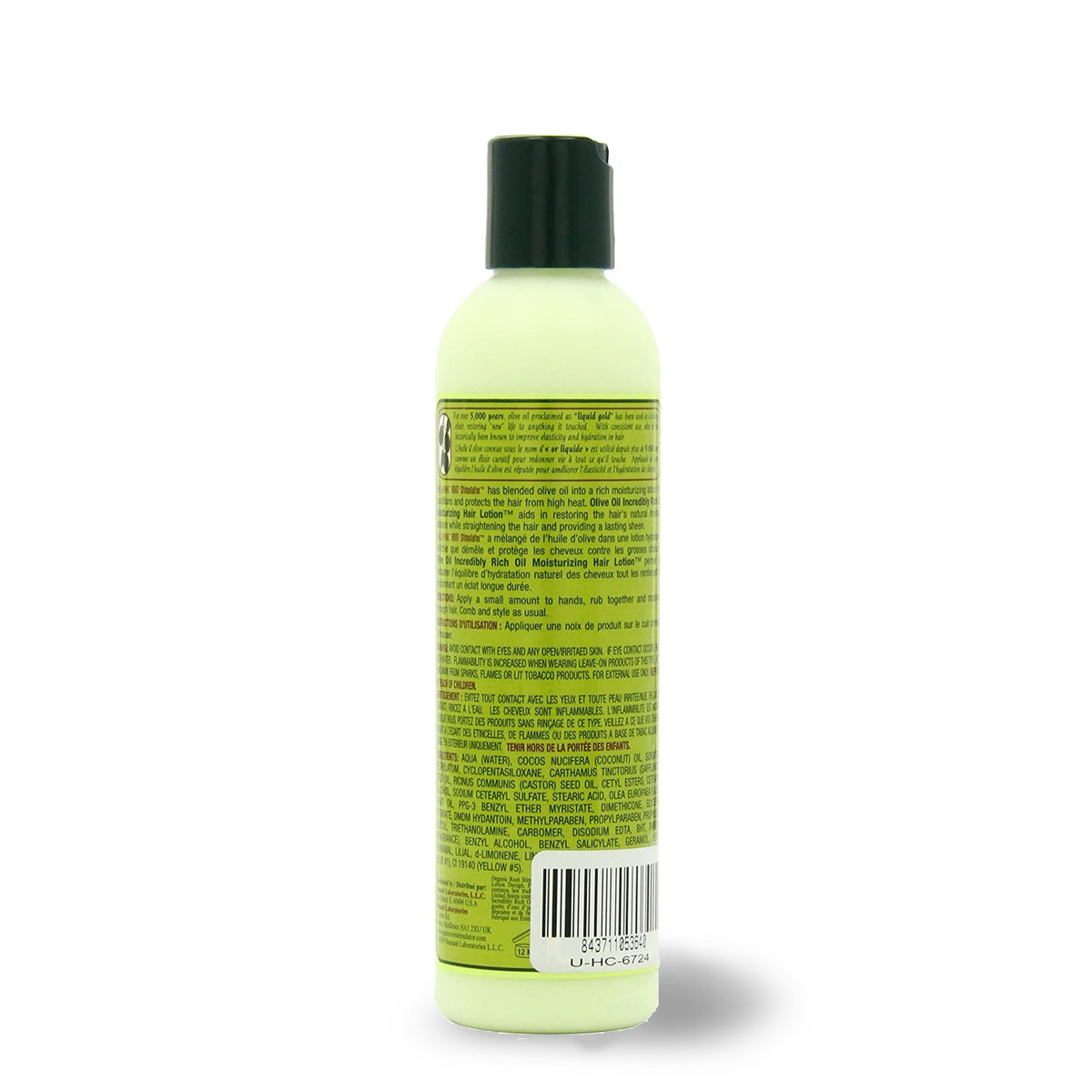 ORS Olivenöl Unglaublich reichhaltige, feuchtigkeitsspendende Haarlotion, 8,5 oz, 251 ml
