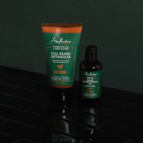 SheaMoisture Men's Maracuja & Shea Butter Beard Detangler 4oz,118ml
