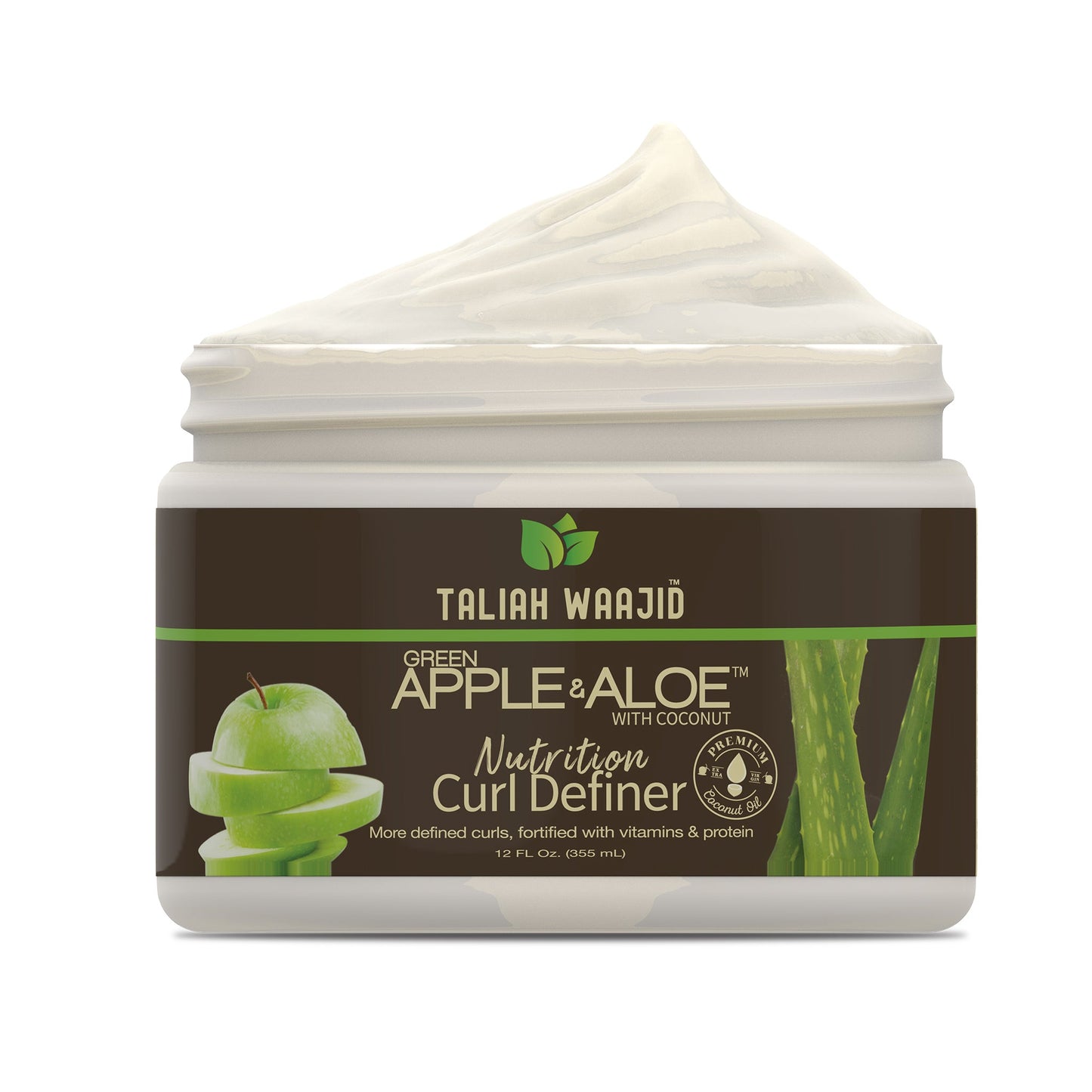 Taliah Waajid Mela Verde e Aloe con Definente per Riccioli al Cocco(355ml/12oz)