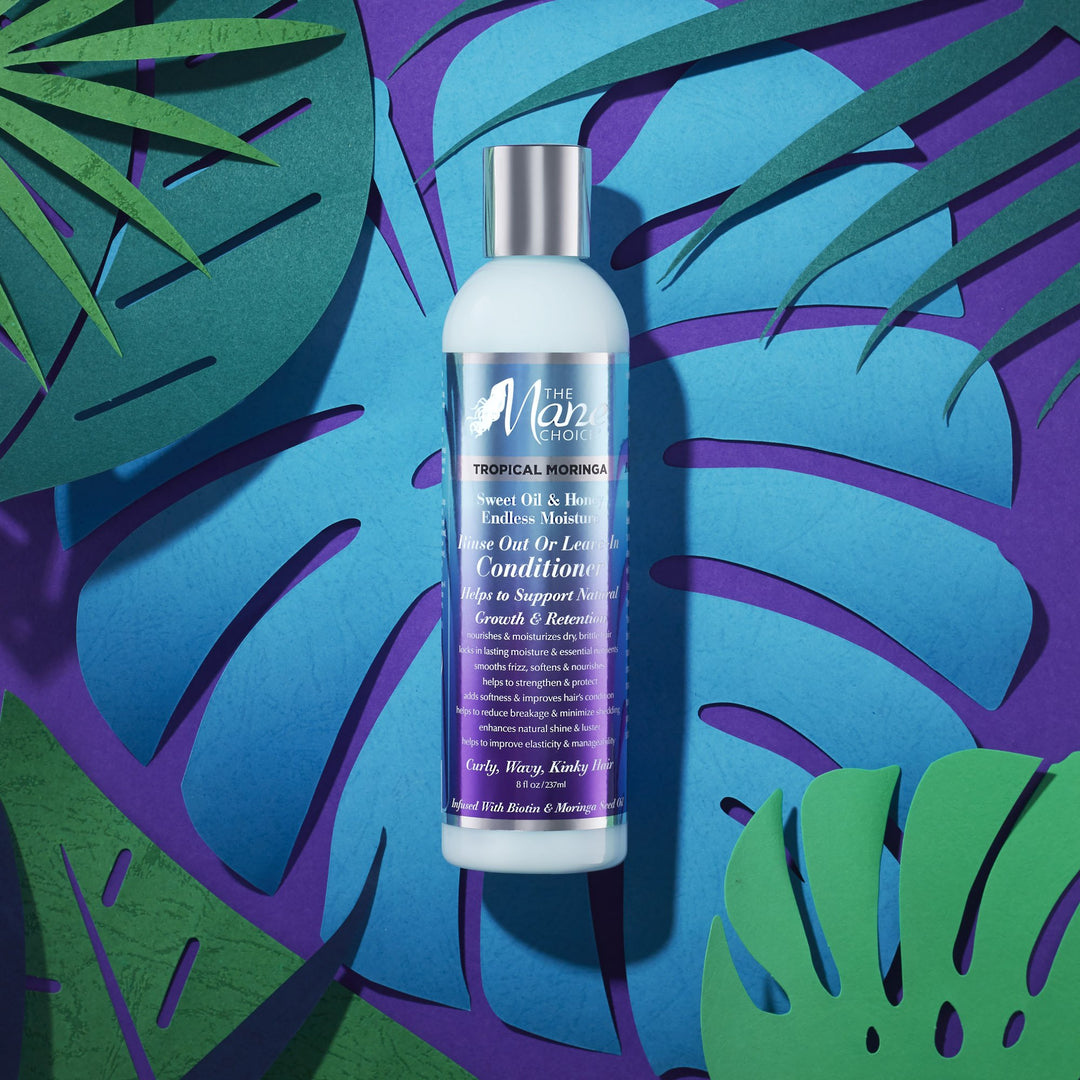The Mane Choice Tropical Moringa Sweet Oil & Honey Conditioner,8oz,237ml