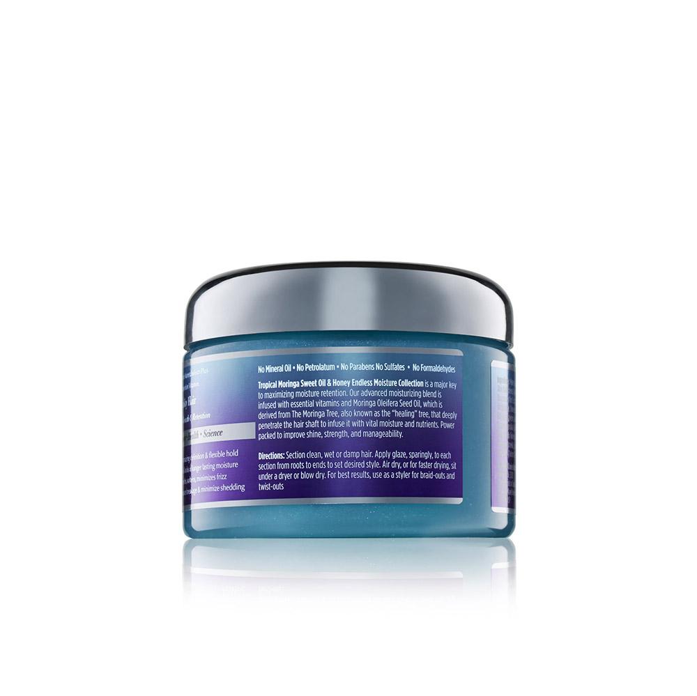 The Mane Choice Tropical Moringa Sweet Oil and Honey Pearly Braidout Glaze 358.8ml