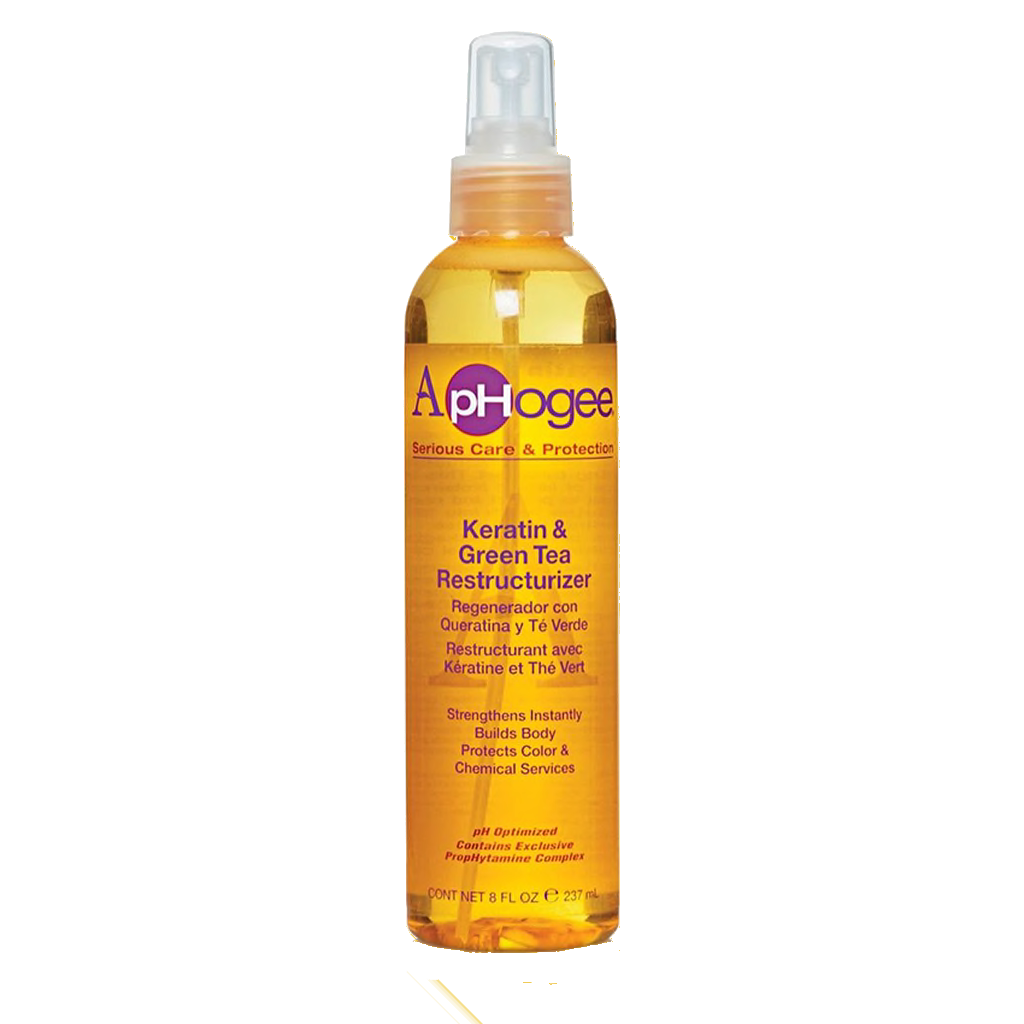 Aphogee Balsamo senza risciacquo, spray molto efficace a ripara e rafforza i capelli afroricci,lisciati e indebolit.