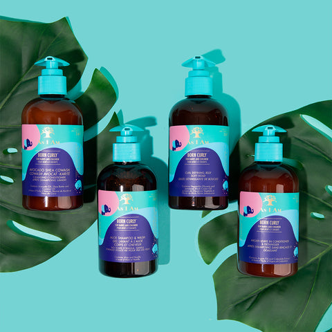 As I Am Born Curly Argan Curl Defining Jelly 8floz,240ml