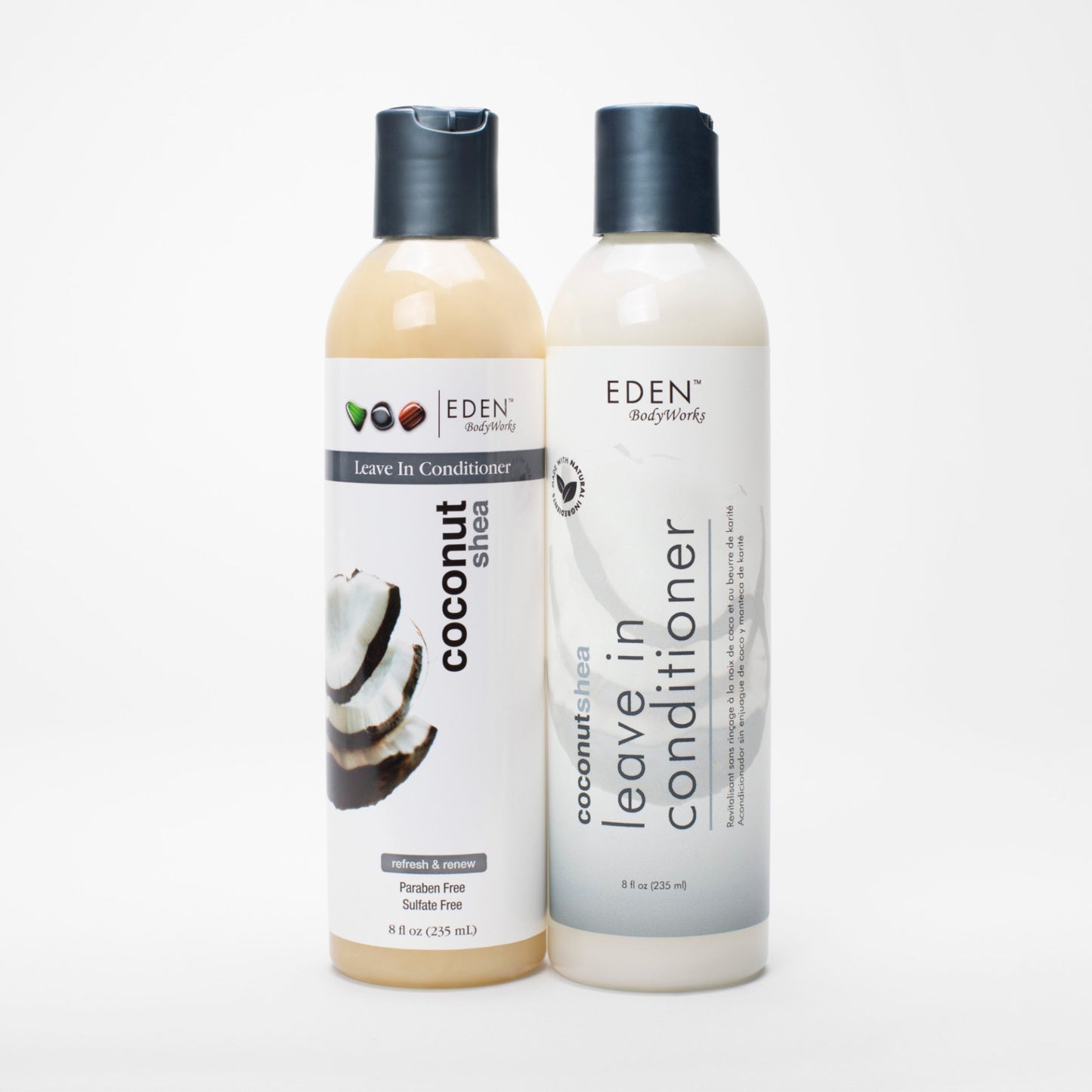 Eden BodyWorks Coconut Shea Leave-In Conditioner 8oz,235ml