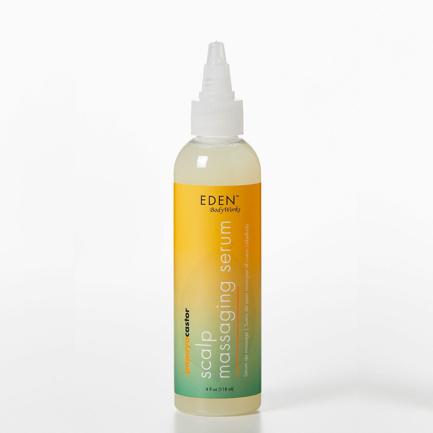 Eden BodyWorks Papaya Castor Scalp Massaging Serum lenisce cuoi capelluto irritato e idrata i ricci.18ml