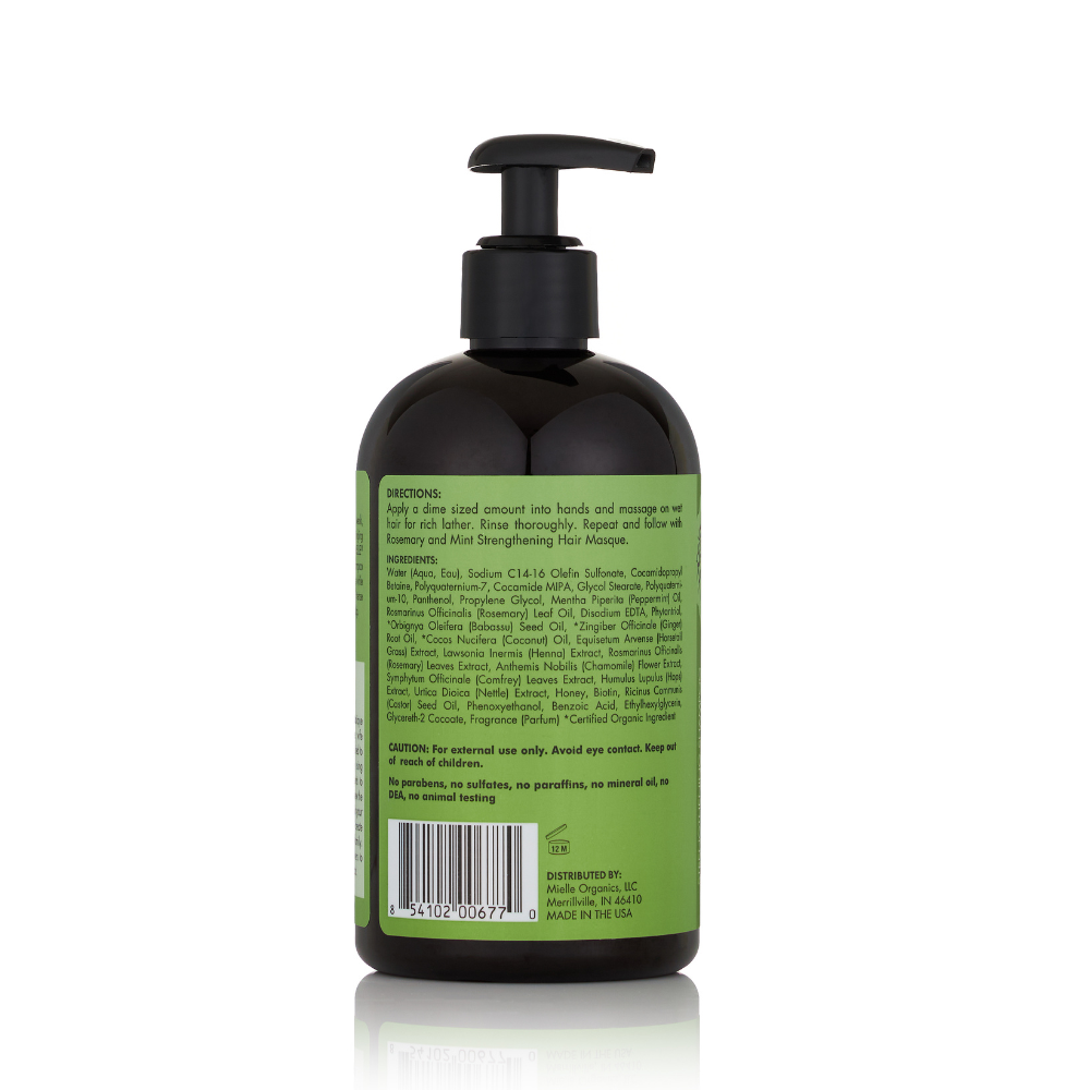 Mielle Organics Rosemary Mint Strenthening Shampoo 12oz,355ml