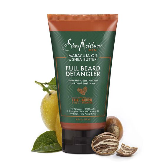 SheaMoisture Men's Maracuja & Shea Butter Beard Detangler 4oz,118ml