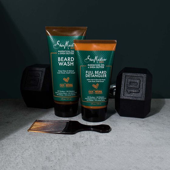 SheaMoisture Men's Maracuja & Shea Butter Beard Detangler 4oz,118ml