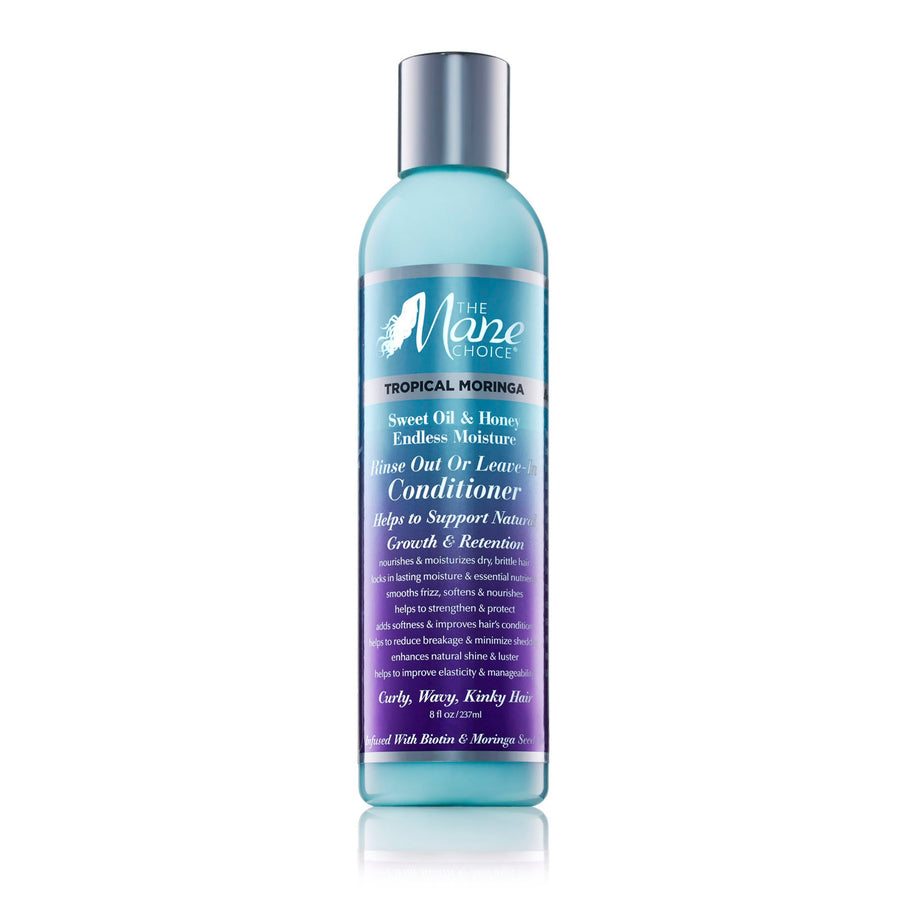 The Mane Choice Tropical Moringa Sweet Oil & Honey Endless Moisture Rinse Out or Leave-In Conditioner 237ml