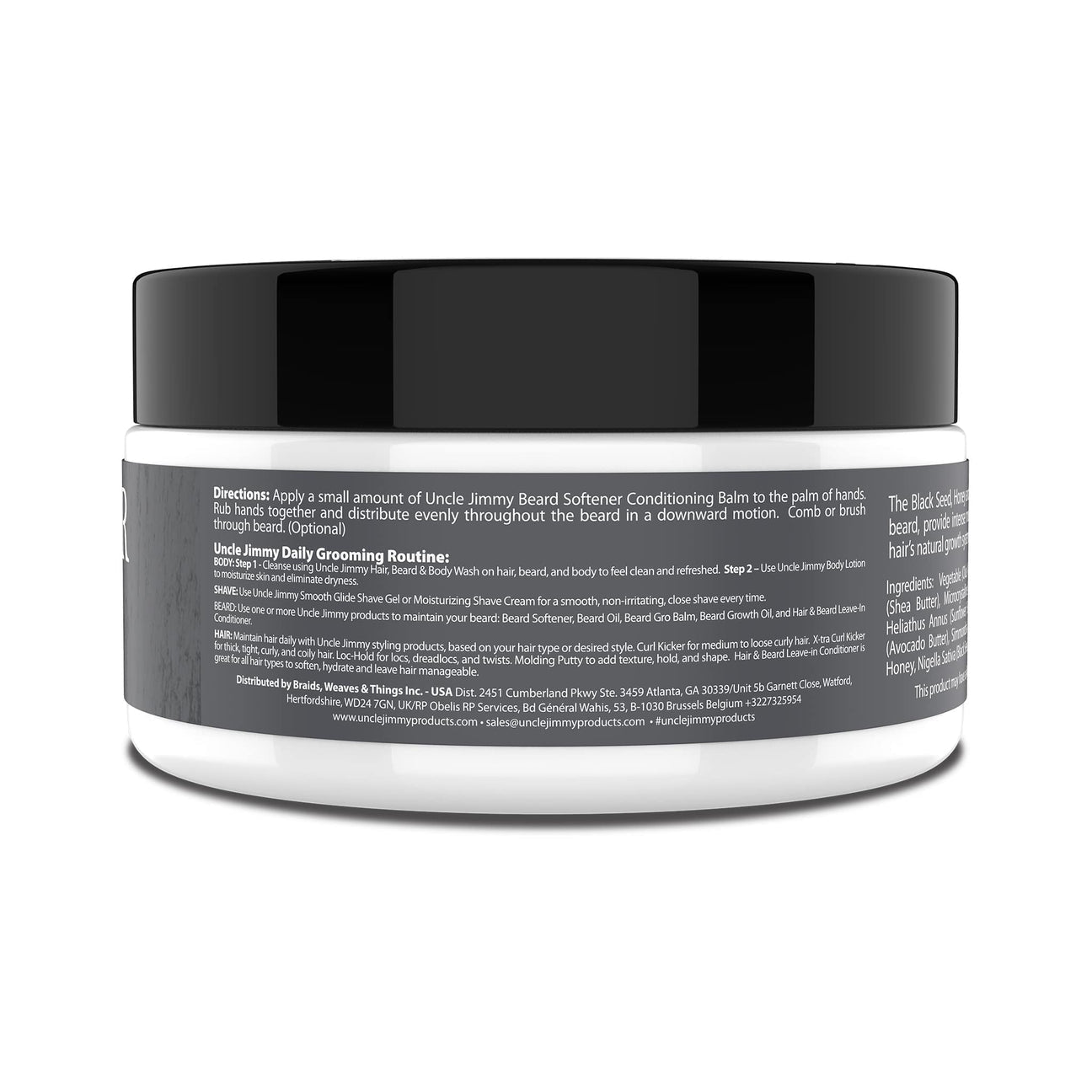 Uncle Jimmy Beard Softner 2 OZ 59ml