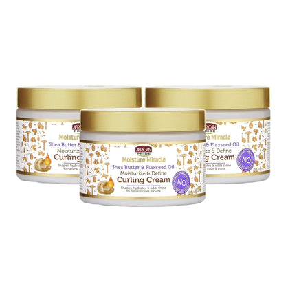 Crema para peinar rizos African Pride con manteca de karité, 340 g