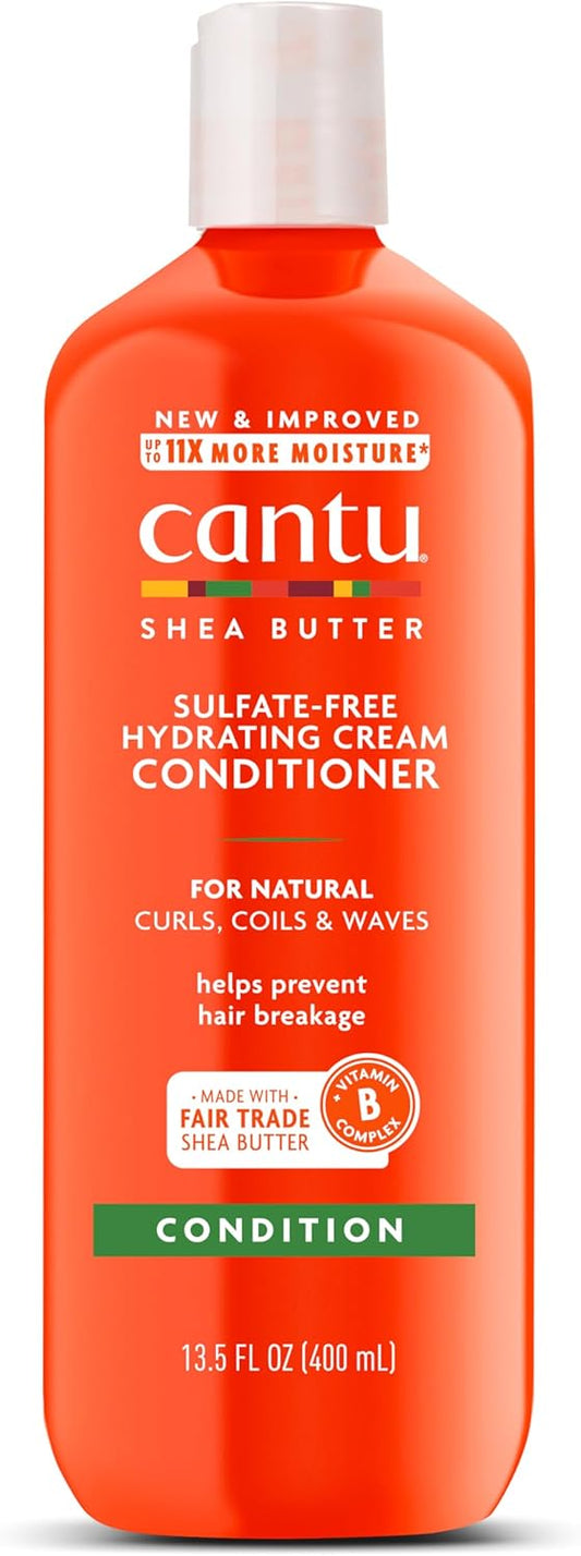 Cantu Shea Butter For Natural Hair Sulfate Free Hydrating Cream Conditioner