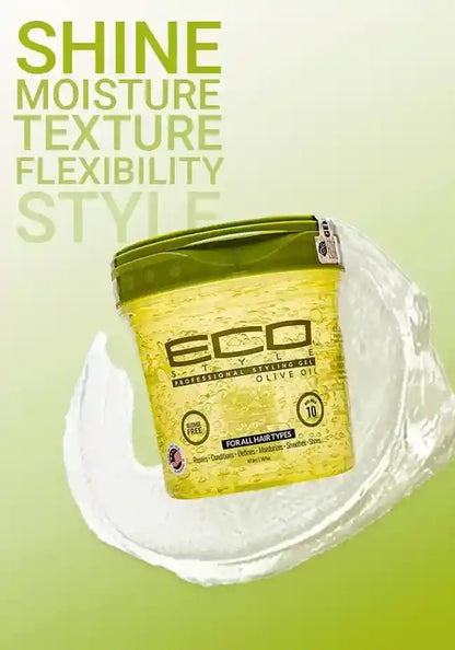 Gel Eco Styler con aceite de oliva, 16 oz