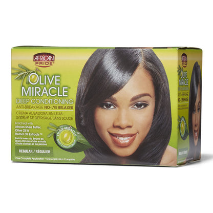 Miracle d'Olive African Pride Défrisant sans soude Régulier
