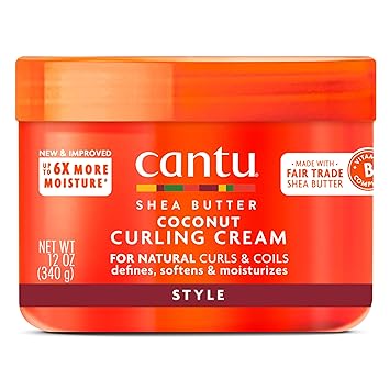 Cantu Sheabutter und Kokosnuss-Lockencreme – 340 g