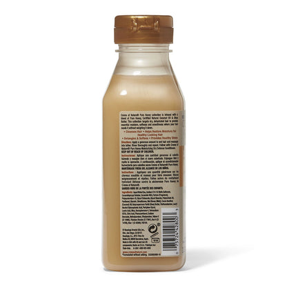 Champú hidratante para cabello seco Creme of Nature Pure Honey (355 ml, 12 oz)