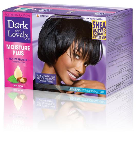 Lisciante Dark n Lovely Moisture Plus è il kit senza lye  formulato per capelli ricci normale 