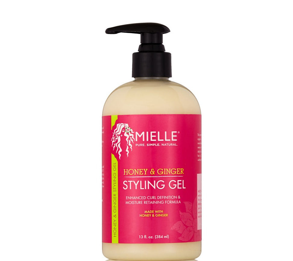 Il gel Mielle Organics Honey & Ginger definire i ricci e combatte crespo  384ml.