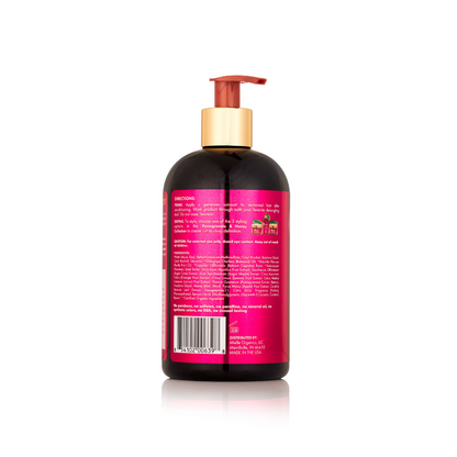 Acondicionador sin enjuague Mielle Organics de granada y miel, 355 ml