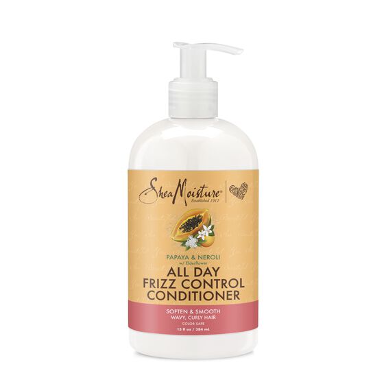 SheaMoisture  Papaya & Neroli All Day Frizz Control Conditioner  domare i ricci con  ingredienti naturali 237ml.