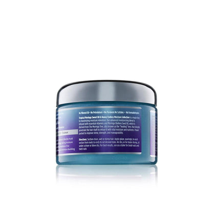 Glaseado perlado para trenzas con aceite dulce de moringa tropical y miel de The Mane Choice, 358,8 ml (12 oz)
