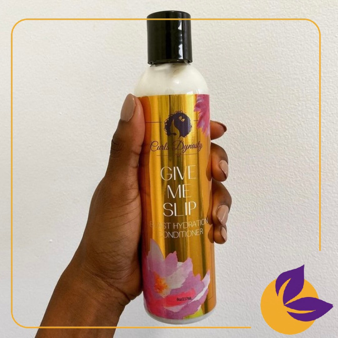 Curls Dynasty Give Me Slip Detangling Blast Hydration Conditioner, 237ml, 8 fl oz