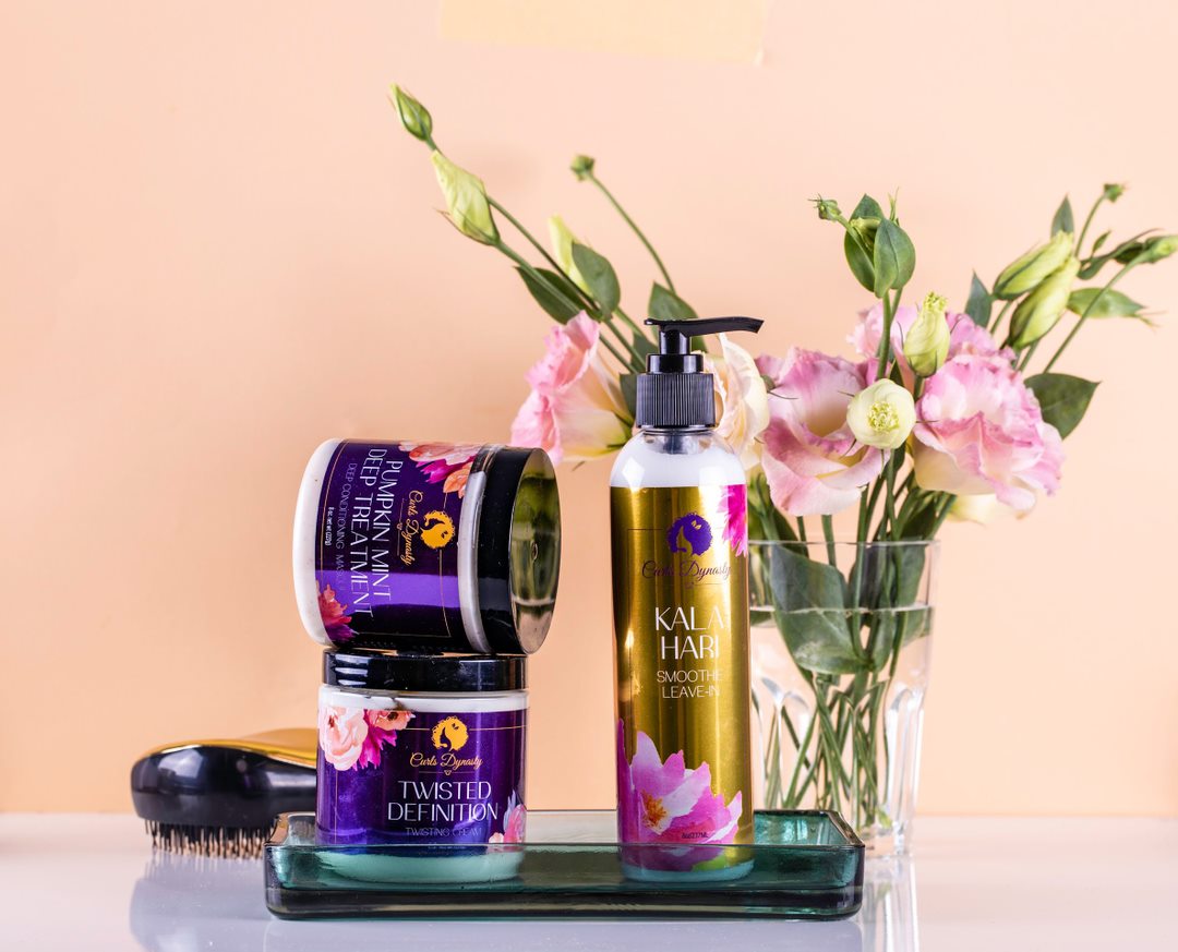 Curls Dynasty Vanilla Cream Custard Feuchtigkeitsspendende Haar-Styling-Creme zur Frizz-Kontrolle, 8 oz