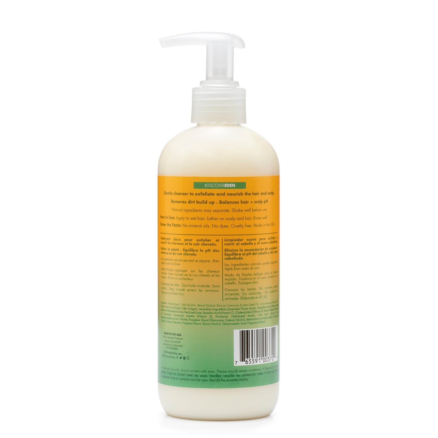 Eden BodyWorks Papaya Castor Scalp Cleanser 354ml, 12 fl oz