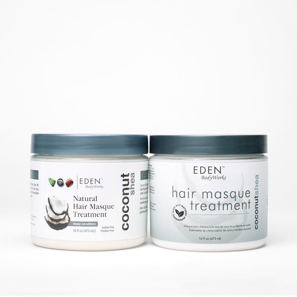 Masque capillaire Eden BodyWorks à la noix de coco et au karité, 472 ml, 160 oz