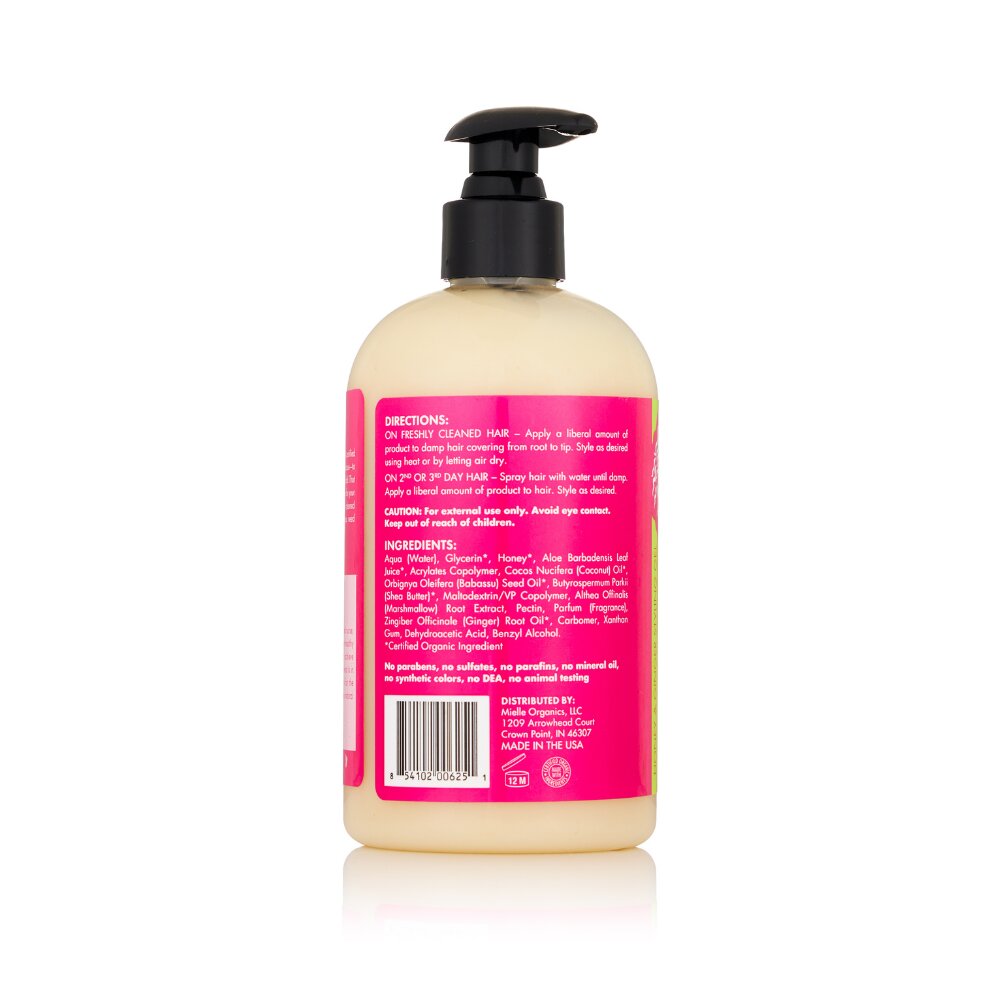 Mielle Organics Honey & Ginger Styling Gel  mantieni i capelli idratati con un tenuta media  384ml.