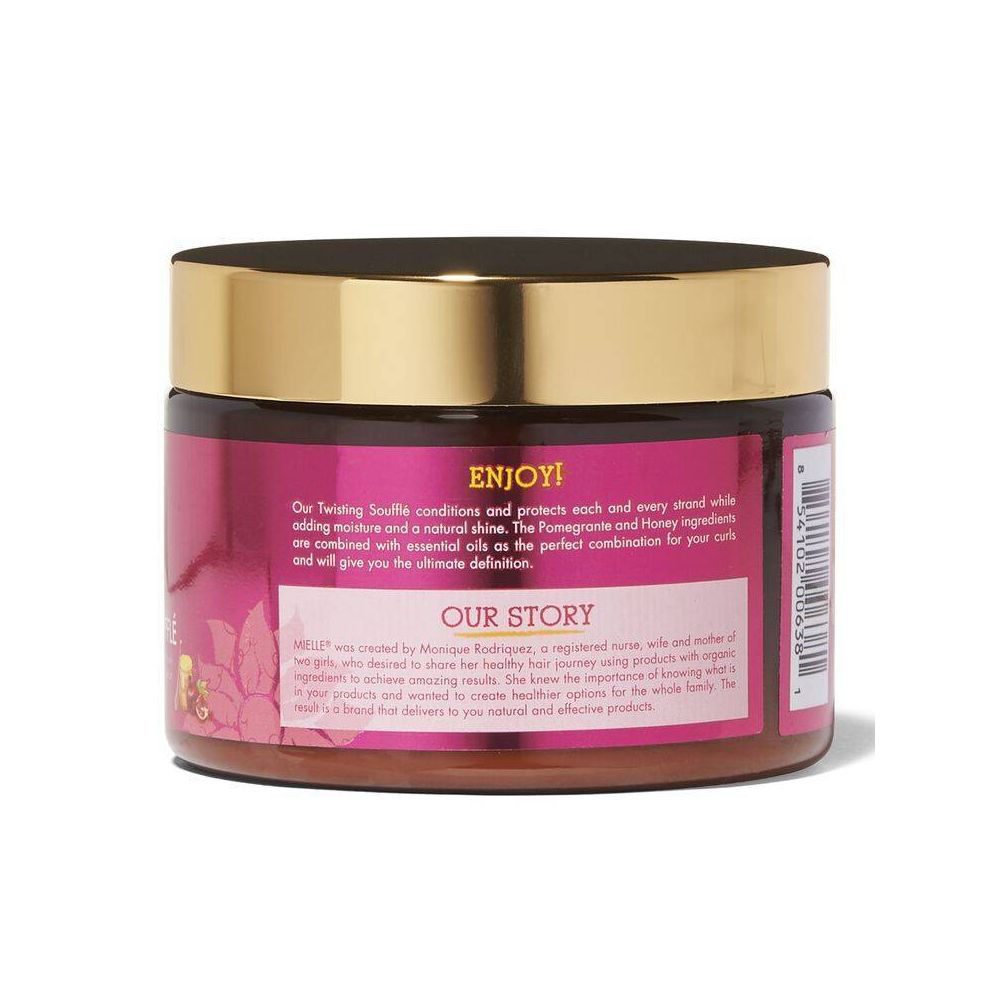 Mielle Organics Soufflé torsadé à la grenade et au miel 340 g, 12 OZ