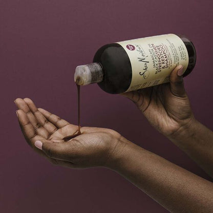Shampooing Shea Moisture Renforçant à l'Huile de Ricin Jamaïcain –384 ml
