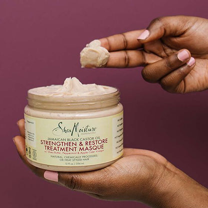 Jamaican Black Castor Oil-Strengthen & Restore Treatment Masque 340g 12floz