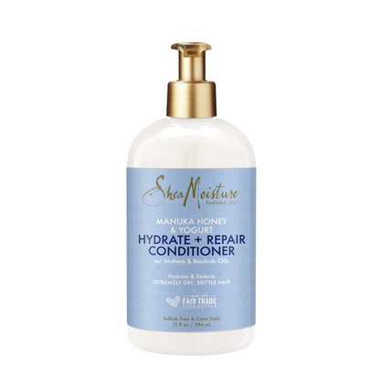 Shea Moisture Huile de Manuka & Yaourt Après-shampooing Hydratant & Réparateur 384ml