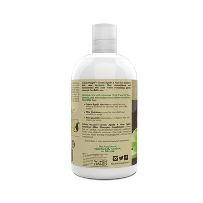 Taliah Waajid Green Apple &amp; Aloe Nutrition After Shampoo Conditioner 355ml, 12oz